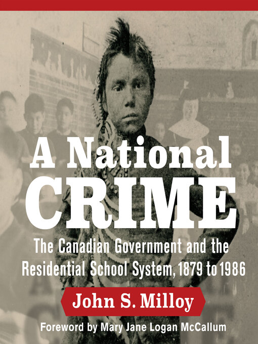 Title details for A National Crime by John S. Milloy - Wait list